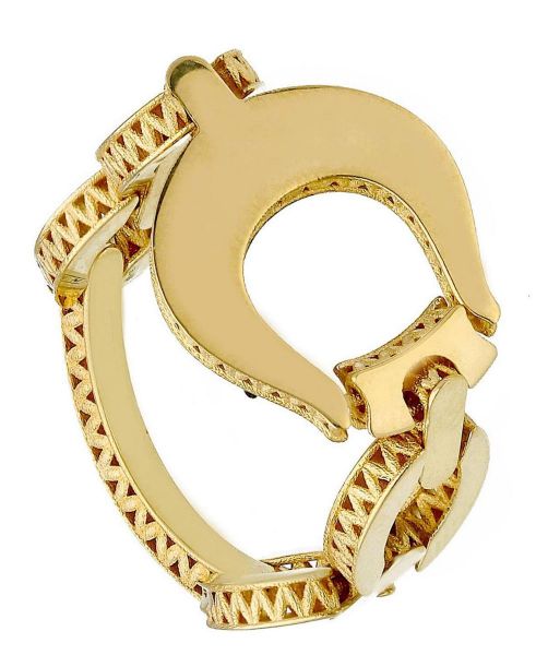 Picture of 18k yellow gold Italian fancy Ring