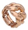 Immagine di Anello scalare Groumette rigida oro rosa 18k