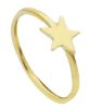 Imagen de Anillo Estrella oro amarillo 9k  para mujer