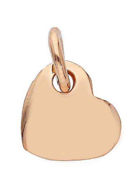 Immagine di Ciondolo Cuore mini oro massiccio rosa 18k