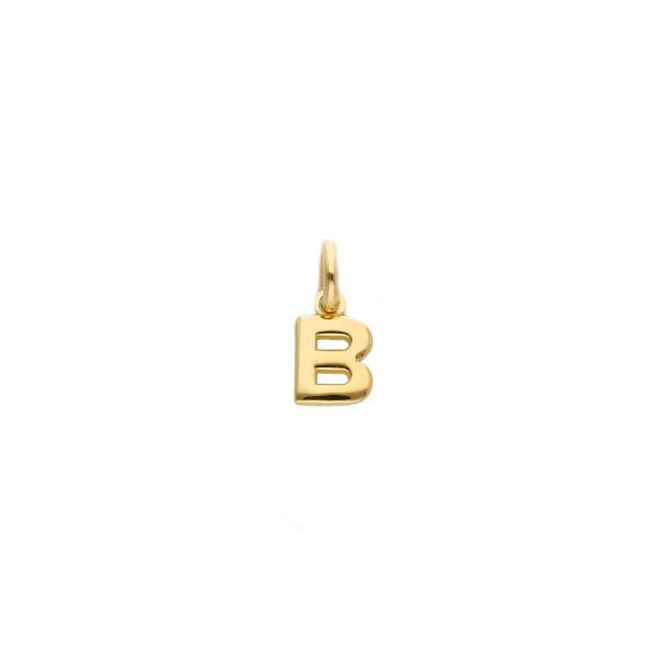 Imagen de Colgante Initiale B oro amarillo 18k