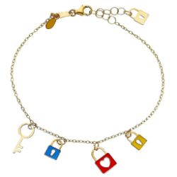 Imagen para la categoria Pulseras Llave y Candado Amor Love