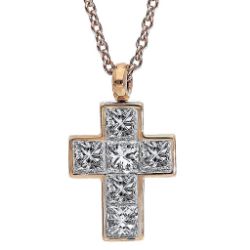 Imagen para la categoria Collares con Cruz de Diamantes