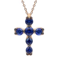 Imagen para la categoria Collares Cruz de Zafiros