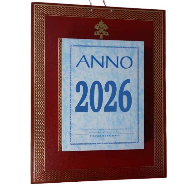 Picture of Calendario a blocco giornaliero da muro 2026 pagine a strappo Tipografia Vaticana