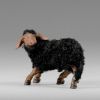 Picture of Lamb (left) with black wool Hannah Orient Nativity 4,7 inch palestinian style wood & fabric