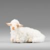 Picture of Reclining Sheep with white wool Hannah Alpin Nativity 15,7 inch rustic style wood & fabric