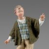 Picture of Boy Hannah Alpin Nativity 15,7 inch rustic style wood & fabric