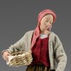 Picture of Woman with hen Hannah Alpin Nativity 11,8 inch rustic style wood & fabric