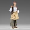 Picture of Woman with apron Hannah Alpin Nativity 4,7 inch rustic style wood & fabric
