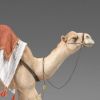Immagine di Dromedario che corre per Re Magi Presepe Hannah Orient 12 cm stile orientale legno e tessuto