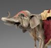 Immagine di Elefante addobbato Presepe Hannah Orient 40 cm stile orientale legno e tessuto