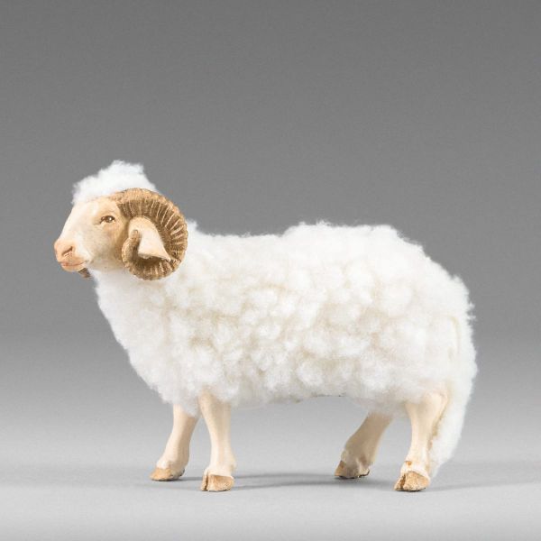 Picture of Ram with white wool Hannah Orient Nativity 15,7 inch palestinian style wood & fabric