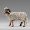 Picture of Ram with gray wool Hannah Alpin Nativity 11,8 inch rustic style wood & fabric