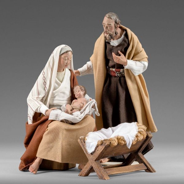 Immagine di Natività Presepe Hannah Orient (02) 4 pezzi 55 cm stile Orientale legno e tessuto