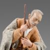 Picture of Adoring Shepherd Hannah Alpin Nativity 5,5 inch rustic style wood & fabric