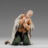 Immagine di Pastore Adorante Presepe Hannah Alpin 30 cm stile tirolese legno e stoffa