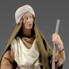 Picture of Shepherd with stick Hannah Orient Nativity 4,7 inch palestinian style wood & fabric