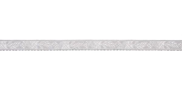 Immagine di Gallone Vite Grano filo argento H. 2 cm