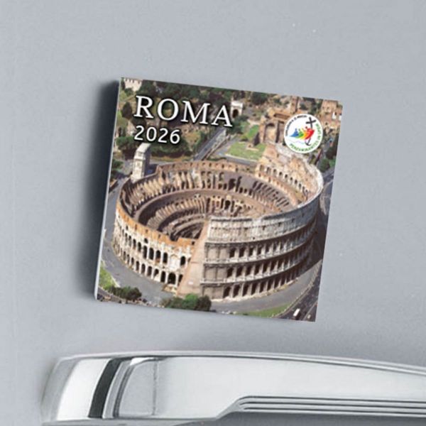 Picture of Calendario magnetico 2027 Roma Colosseo cm 8x8