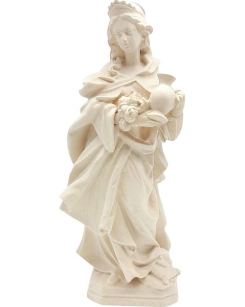Imagen de Estatua Santa Isabel de Hungría 20 cm madera natural