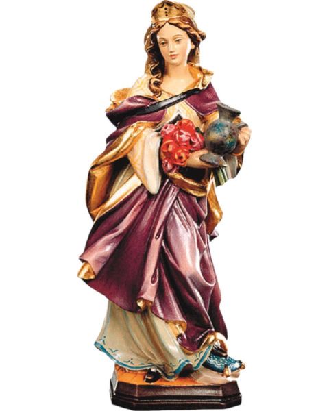 Imagen de Estatua Santa Isabel de Hungría 180 cm madera pintada