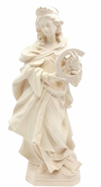 Picture of St. Catherine of Alexandria 36 cm (14,2 inch) natural wood Statue