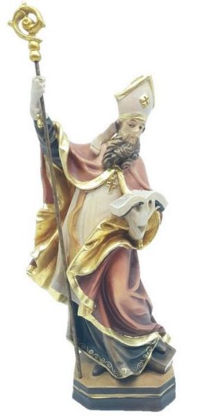 Picture of St. Nicholas of Bari 100 cm (39,4 inch) painted wood Statue