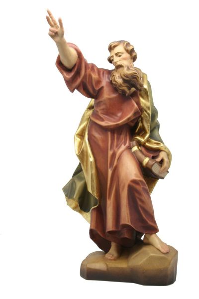 Imagen de Estatua San Pedro 40 cm madera pintada