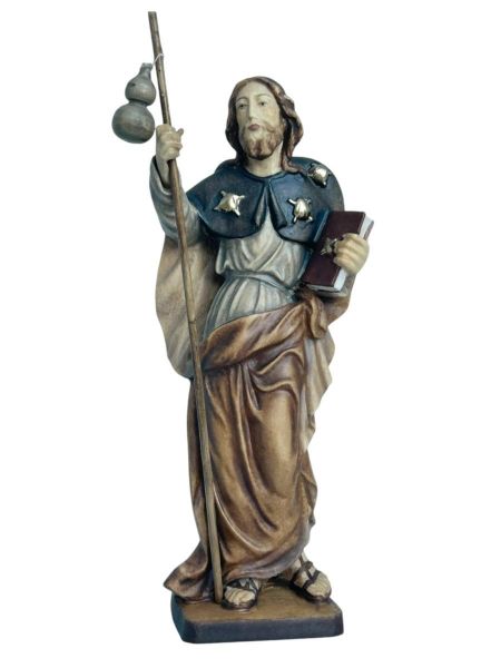 Picture of St. James Apostle 20 cm (7,9 inch) wood Statue, brown