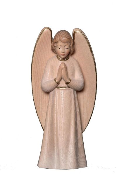 Picture of Praying Angel 12 cm (4,7 inch) wood Statue, white