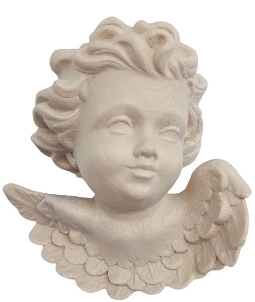 Immagine di Testina d'Angelo (sinistra) 8 cm Statua legno naturale