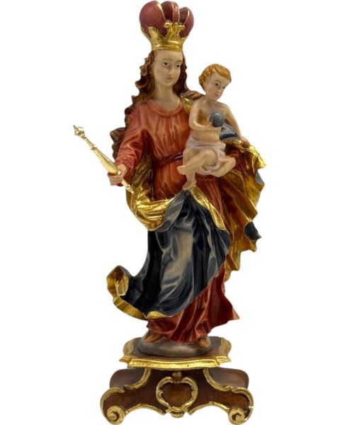 Imagen de Estatua Virgen de Baviera 100 cm madera pintada