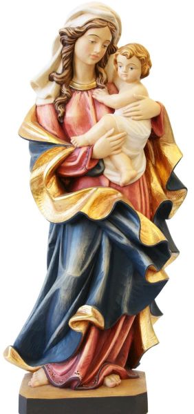 Picture of Virgin Mary with Child 60 cm (23,6 inch) painted fiberglass Statue