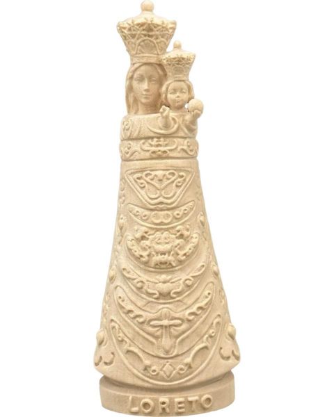 Imagen de Estatua Virgen Negra de Loreto 30 cm madera natural