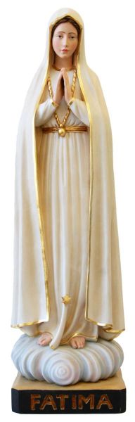 Picture of Our Lady of Fatima 100 cm (39,4 in) painted fiberglass Statue