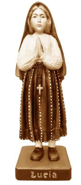 Picture of Sr. Lucia dos Santos shepherd of Fatima 15 cm (5,9 in) Statue, brown
