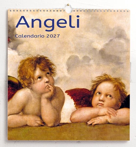 Imagen de Ángeles Calendario de pared  2027 cm 31x33 (12,2x13 in)