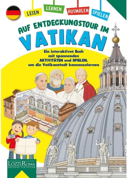 Immagine di Auf Entdeckungstour im Vatikan Lesen Lernen Ausmalen Sielen