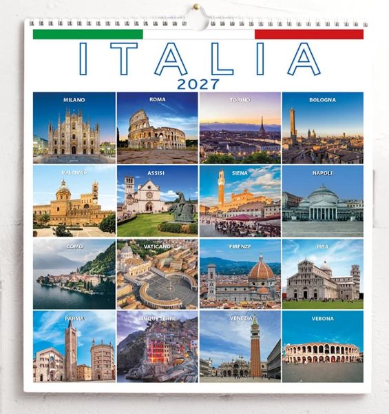 Immagine di Calendario da muro 2027 Italia cm 31x33