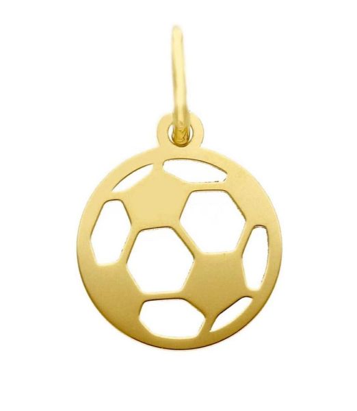 Immagine di Ciondolo Pallone da Calcio oro giallo 18k