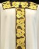 Immagine di Casula sacerdotale con collo e stolone ricamati Foglia di Acanto