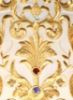 Picture of Bishop Mitre with rich Baroque embroidery on satin and strass