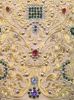Picture of Bishop Miter with gold embroidery, crystal strass and gilded brass