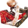 Immagine di Gallone liturgico Uva e Spighe in filato oro e argento 5 cm