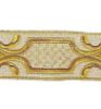 Immagine di Gallone liturgico su raso di poliestere ricamo oro 3 cm