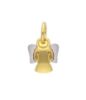 Imagen de Colgante Ángel de la Guarda gr 1,3 oro blanco / amarillo 18k