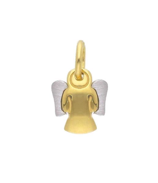 Imagen de Colgante Ángel de la Guarda gr 1,3 oro blanco / amarillo 18k