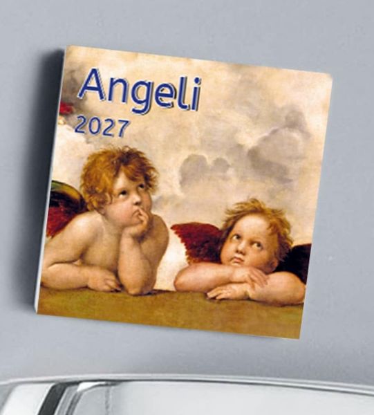 Immagine di Calendario magnetico 2027 Angeli cm 8x8