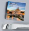 Immagine di Rome St Peter's by night 2027 magnetic calendar cm 8x8 (3,1x3,1 in)